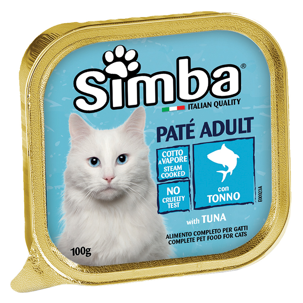 Pate’ per gatti ‘simba’ tonno – gr 100 Monge