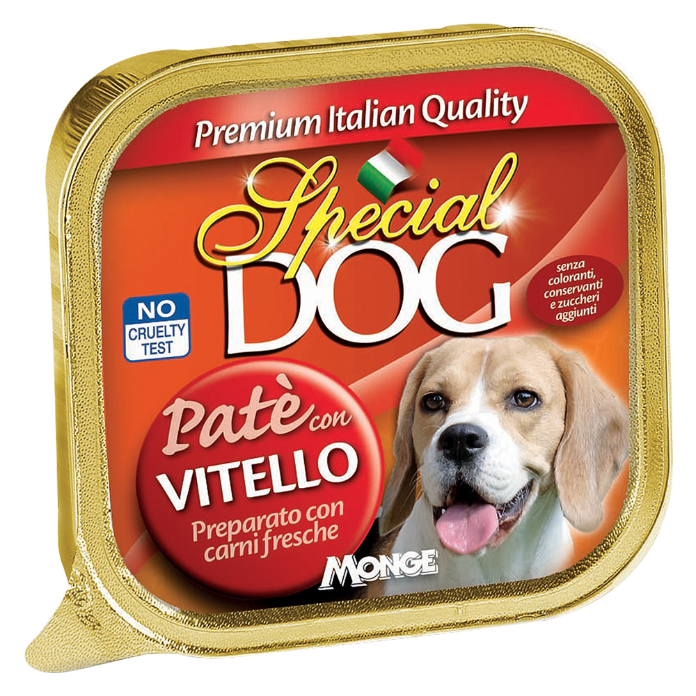 Alimento per cani ‘pate special dog’ vitello – gr 150 Monge