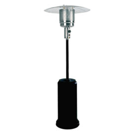 Stufa radiante a fungo 5-15 kw - verniciata nera Senza marca