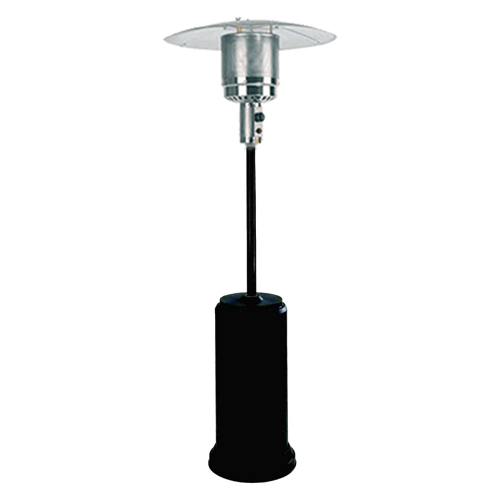 Stufa radiante a fungo 5-15 kw – verniciata nera Senza marca