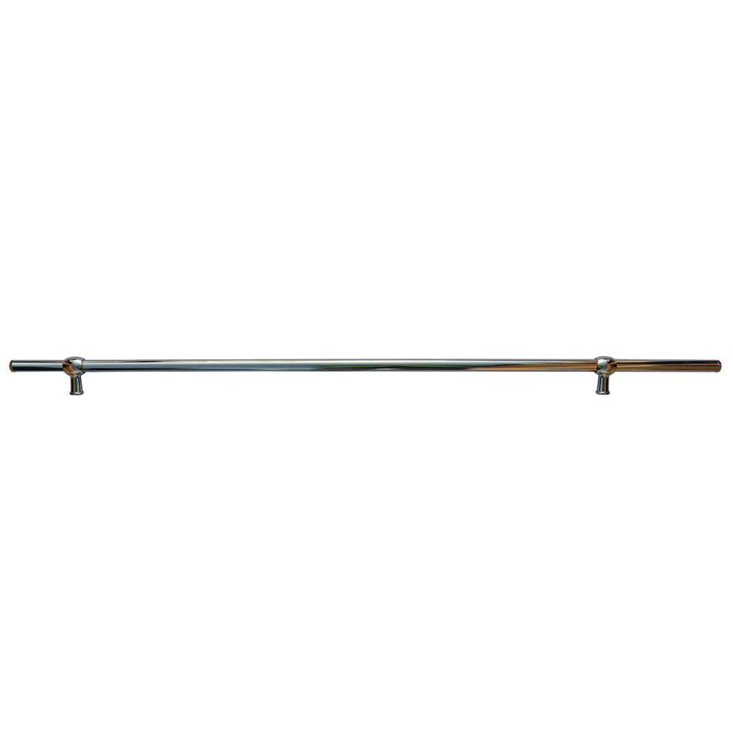 Barra appendimestoli in kit tubo finitura cromata Senza marca