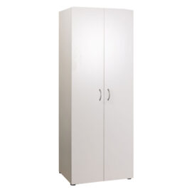 Armadio multiuso due ante linea 'espresso' cm. 36 x 69,4 x h.181 - bianco Composad