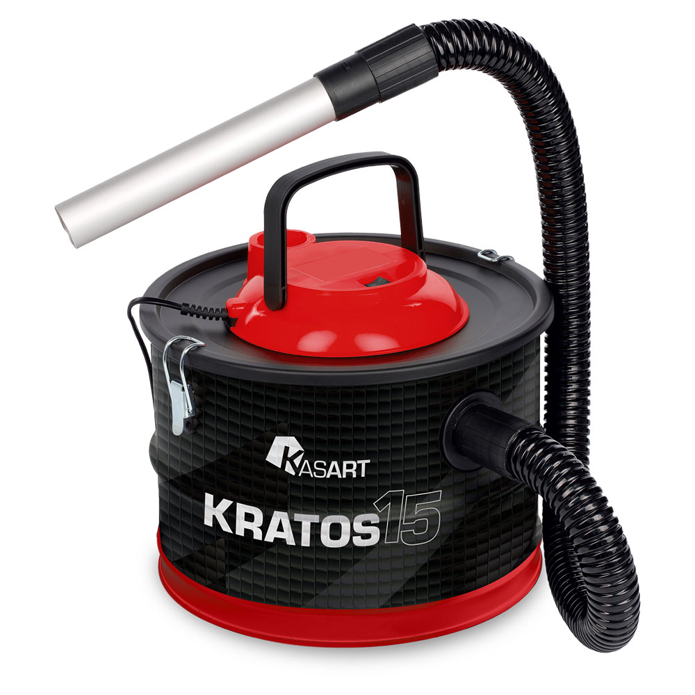Bidone aspiracenere ‘kratos’ lt. 15 – 800 w Kasart