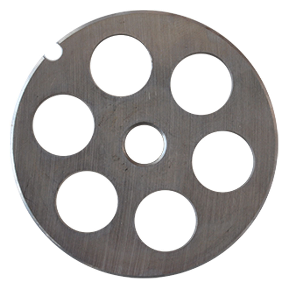 Piastra per tritacarne per n.12 – 6 fori da 16 mm. Reber