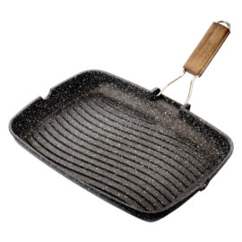 Bistecchiera modello 'fassona' cm 35 x 26 Omac