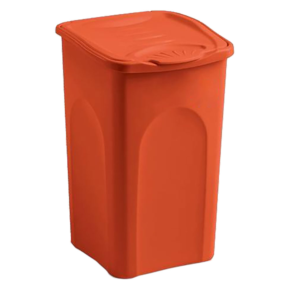 Portabiancheria tutto chiuso ‘primavera’ lt.50 cm 37 x 37 x h 56 sunset Stefanplast