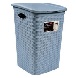 Portabiancheria 'elegance' lt. 50 cm 37 x 38 x h 54,5 blu navy Stefanplast