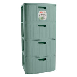Cassettiera 'domus' green tea Stefanplast
