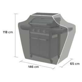 Telo copri barbecue 'classic new' tipo l - cm. 65 x 146 x h.118 Campingaz