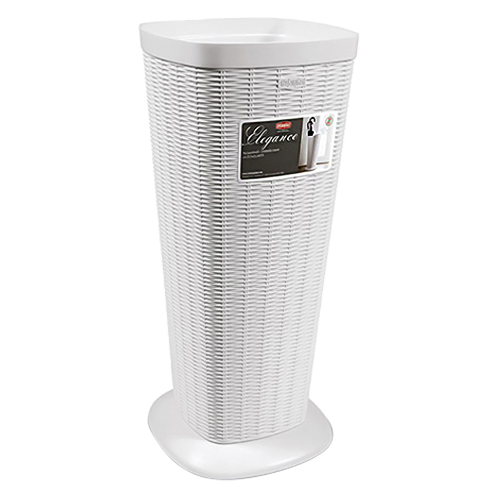 Portaombrelli ‘elegance’ cm 25,5 x 25,5 x h 57 – bianco Stefanplast