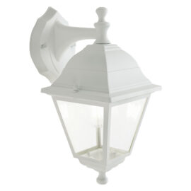 Lanterna da parete 'dra' e27 - 60 w - bianca I-luce by sovil