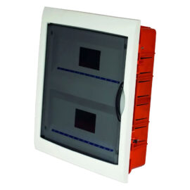 Centralino da incasso 24 moduli- mm.315 x 365 x 80 bianco Faeg