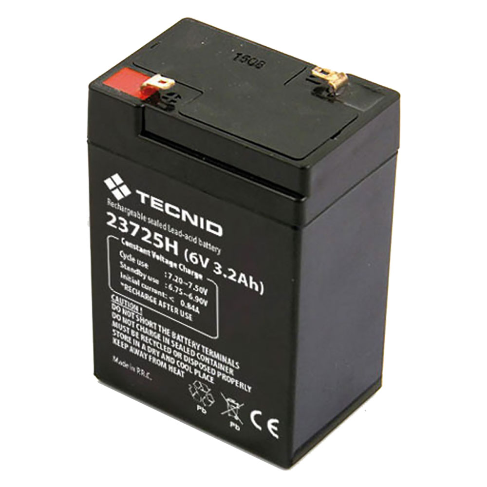 Batteria ricaricabile small mm.67 x 34 x h.99 – 3,2 ah Velamp