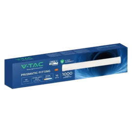 Plafoniera tubo led prismatica 10w - 4000k mm.300 x 24 x 76  mm Vtac