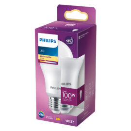 Lampada a led 'goccia' calda 2700k 13 w=100w e27 - 1521 lm Philips