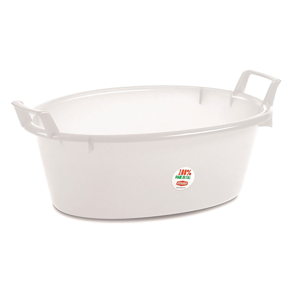 Bacinella ovale Ø 60 cm  – 30 lt neutro Stefanplast