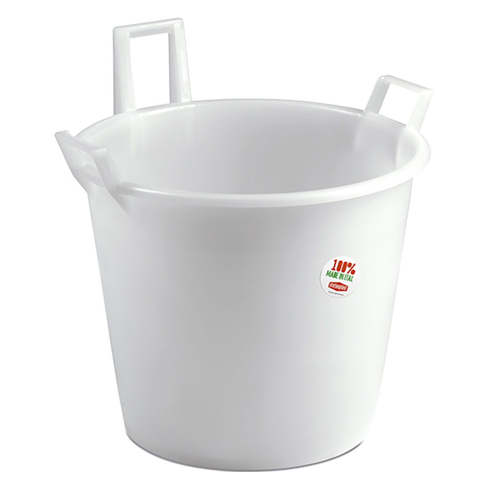 Mastello casalingo 3 manici Ø 55 cm – 65 lt neutro Stefanplast
