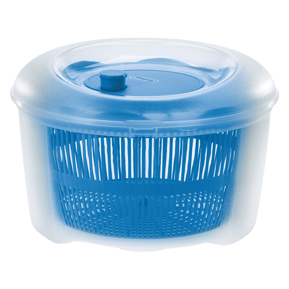 Centrifuga per insalata Ø 24,5 x h 16 cm – 4,5 lt blu Tontarelli