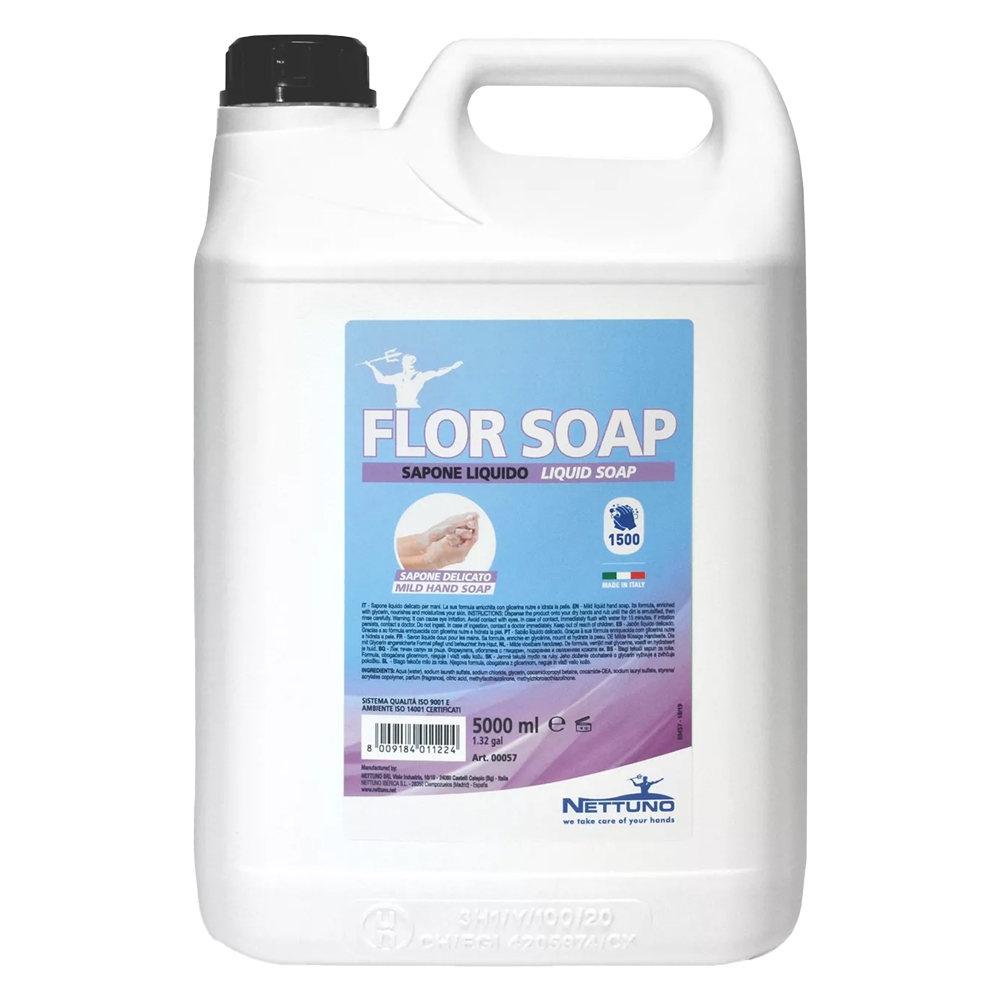 Sapone liquido ‘flor soap’ ml 5000 Nettuno
