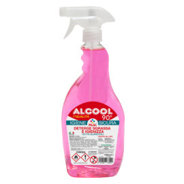 Alcool etilico denaturato '1 qualita' 90 °' lt. 0,5 - 90 % vol. - bottiglia Italchimici lazio