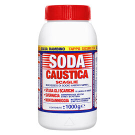 Soda caustica kg. 1 - barattolo norma ce Marten