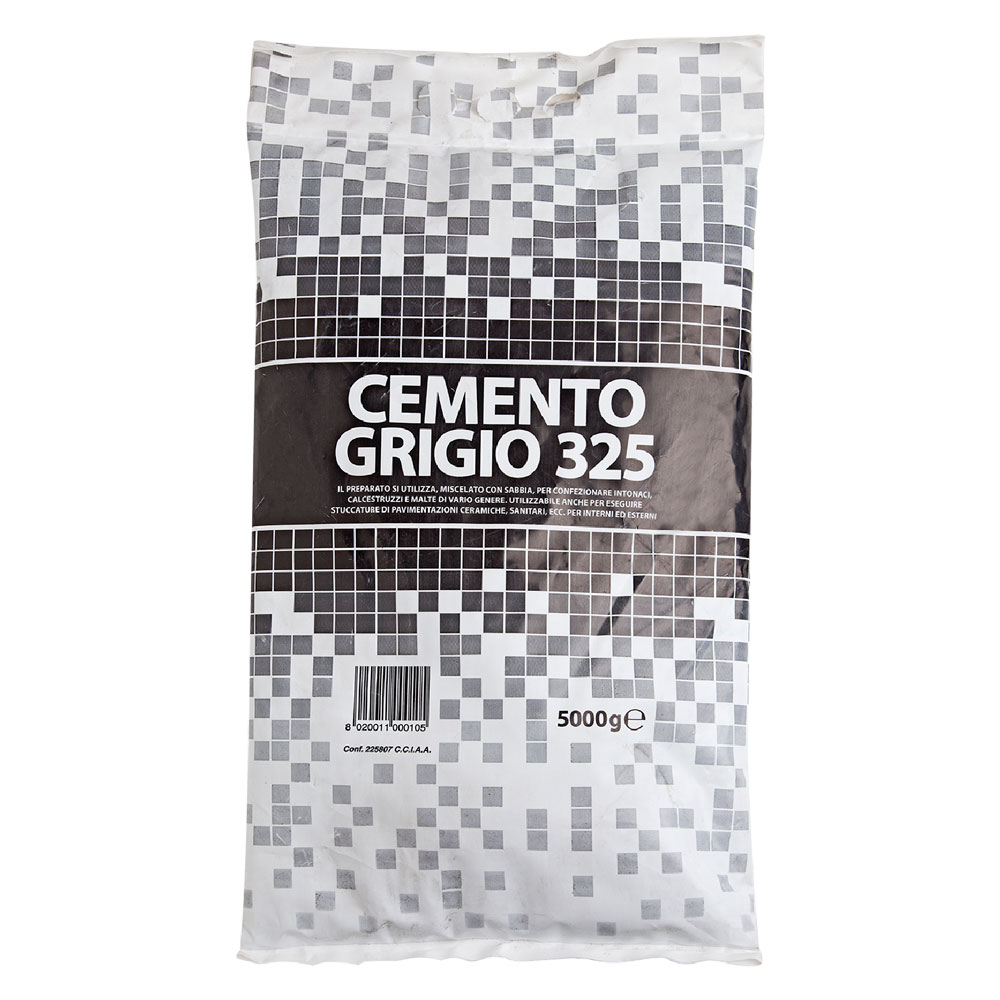 Cemento grigio in polvere kg. 5 – in busta Senza marca