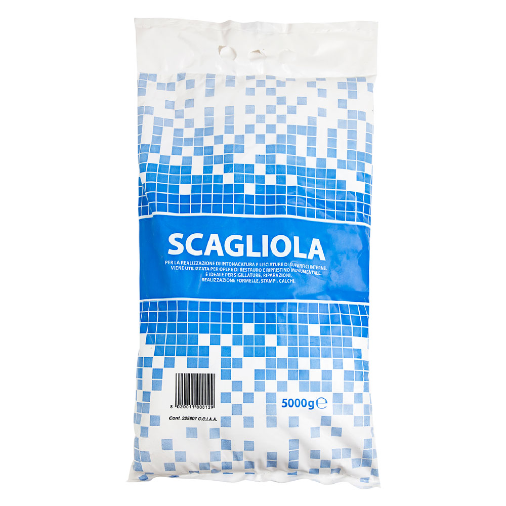 Scagliola in polvere kg. 5 – busta Senza marca