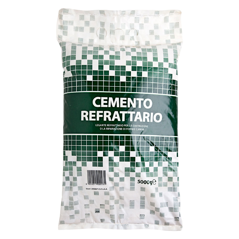Cemento refrattario kg. 5 – busta Senza marca