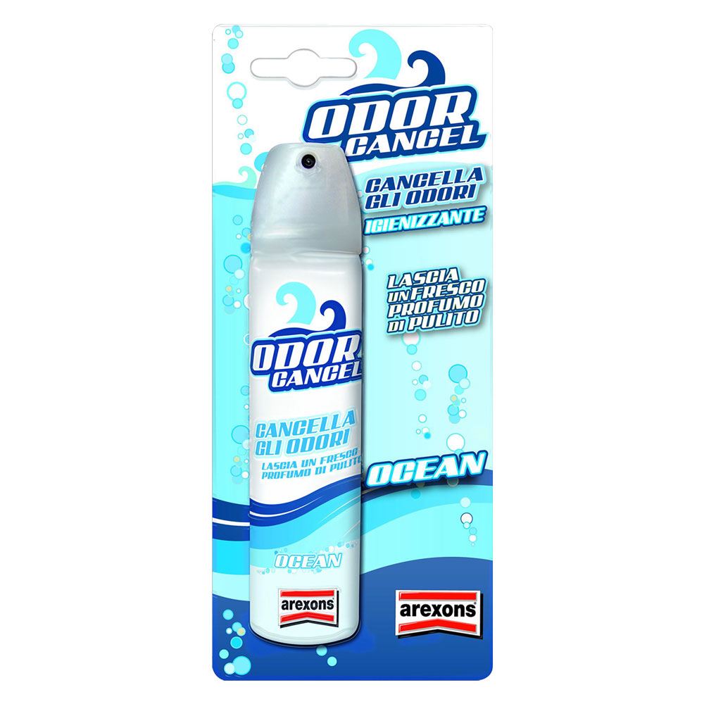 Igienizzante spray per auto ‘odor cancel’ fragranza ocean Arexons