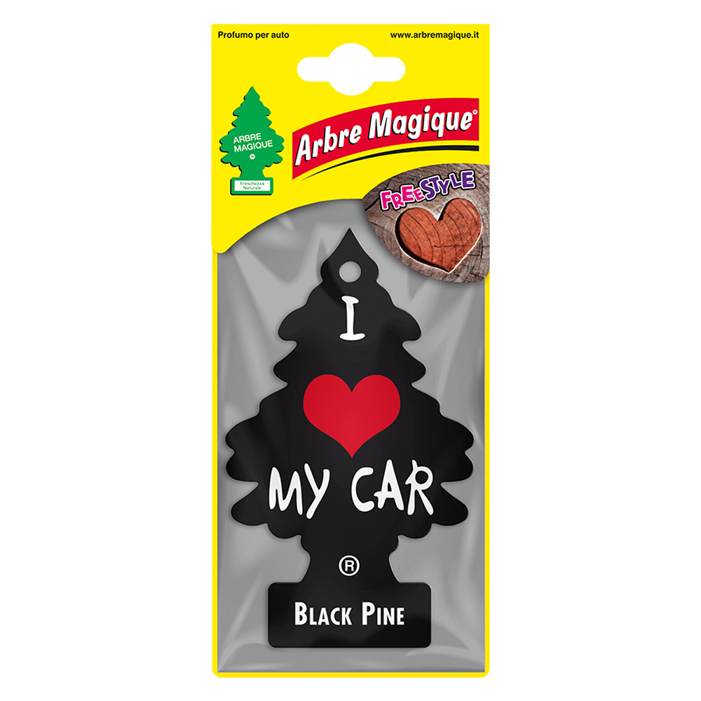 Deodorante auto ‘arbre magique’ ‘free style’ – black pine Senza marca