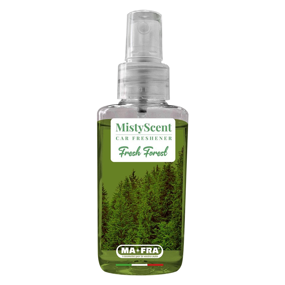 Profumatore spray per auto ‘mistyscent’ ‘fresh forest’ – profumo aghi di pino e muschio Ma-fra