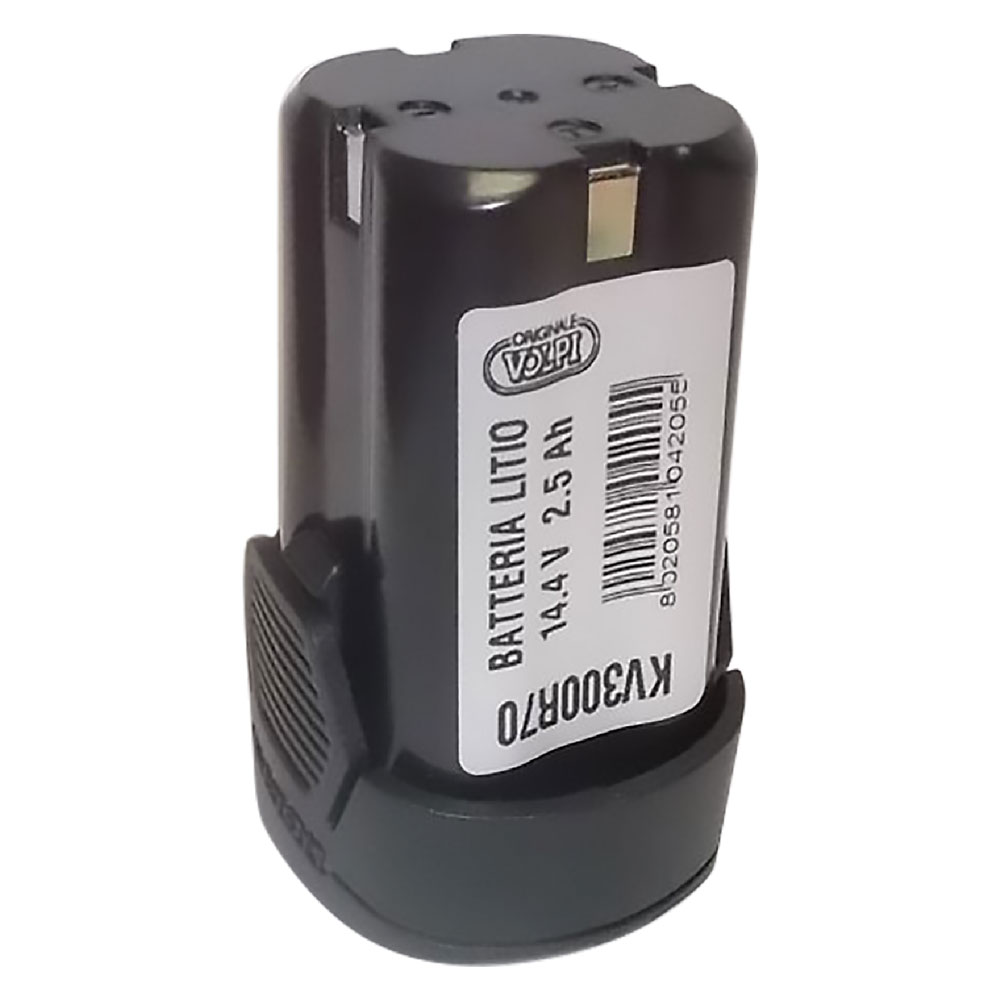 Batteria ricambio 14,4v 2,0 ah – litio Volpi