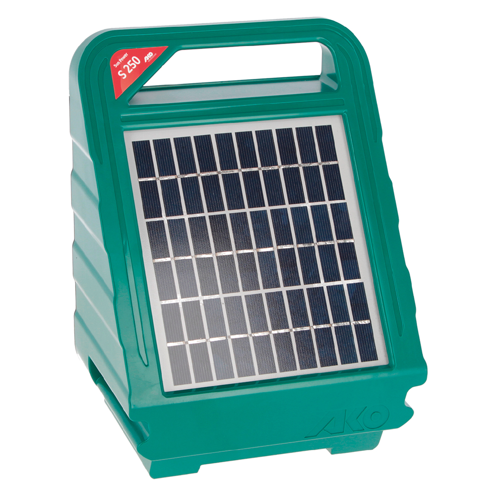 Elettrificatore a pannello solare ‘sun power s 250 6 km Albert kerbl