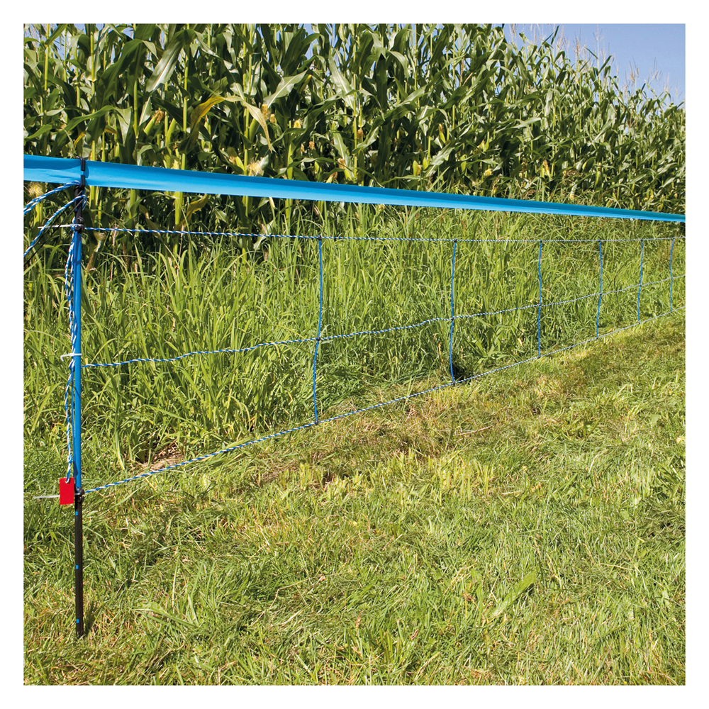Nastro segnaletico per rete elettrificabile lunghezza 250 mt – h.25 mm. Albert kerbl