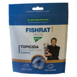 Esca topicida 'fishrat' gr. 150 Mayer braun