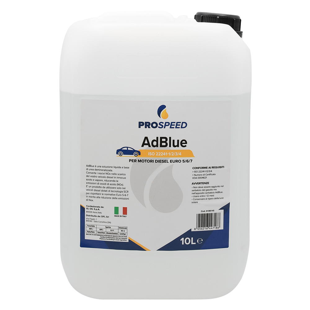 Liquido per motori diesel ‘ad blue’ lt.10 – tanica Prospeed