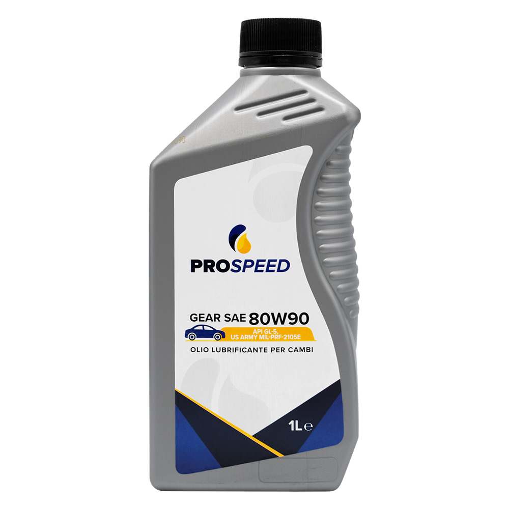 Olio lubrificante per cambi sollecitati gear sae 80w90 – lt. 1 Prospeed
