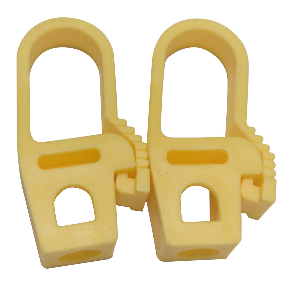 Gancio in plastica mm. 59×29 Uniko