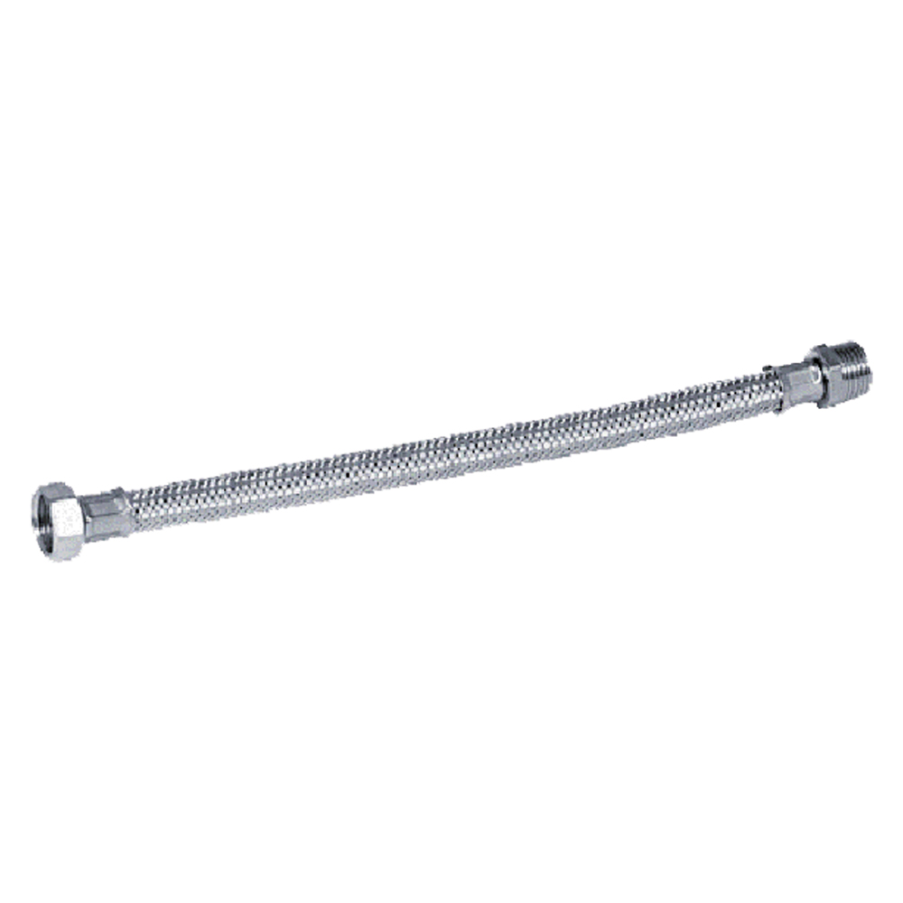 Flessibile in acciaio inox cm 25 m 1/2 x 3/8 f – pz.2 Blister koncreto