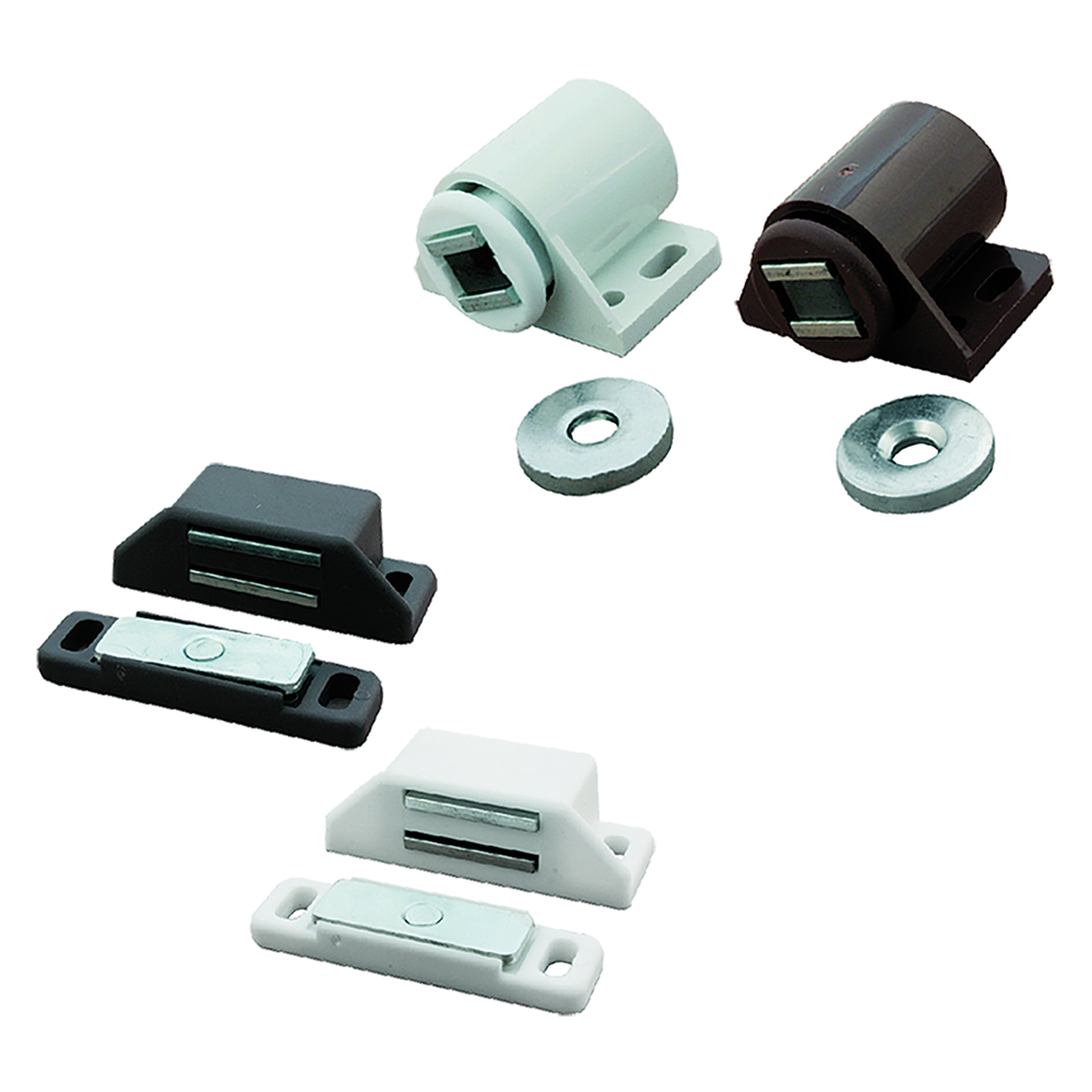 Chiusura magnetica forza kg 8 pz. 2 – bianco rettang. Blister koncreto