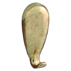 Gancio per quadri 'goccia' mm 30 - pz.  5 oro Blister koncreto