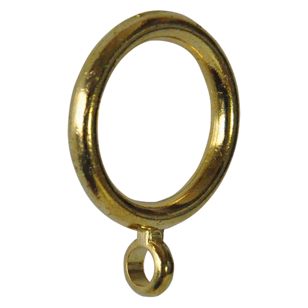 Anello con occhiolo mm 17 x 23 – pz. 10 oro Blister koncreto
