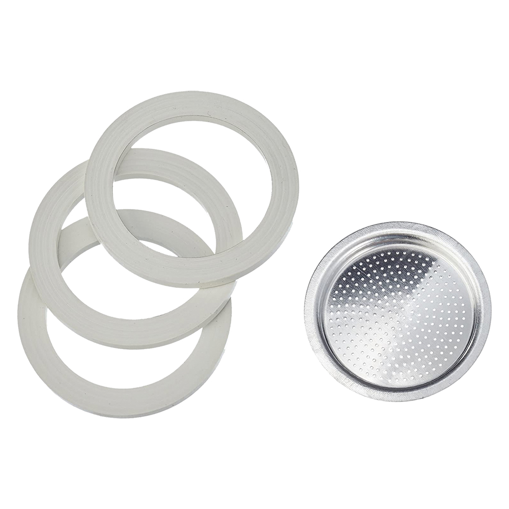 Filtro moka con 3 guarnizioni 1 tazza Blister koncreto