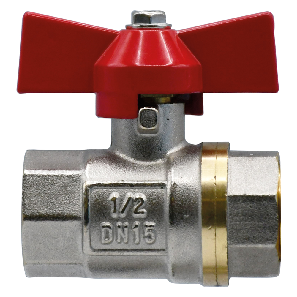 Valvola a sfera ff ff 1/2 – pz. 1 Blister koncreto