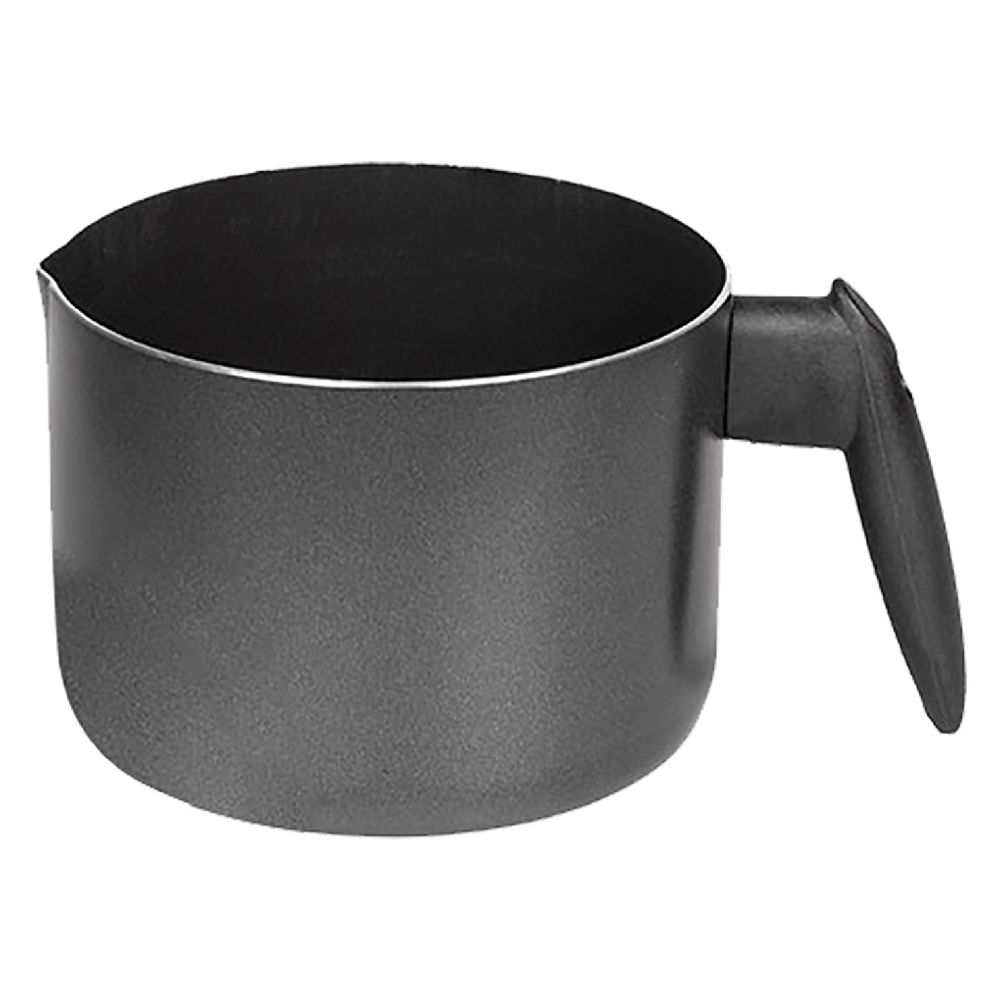 Bollilatte un manico ‘black line’ Ø cm. 12 – h.10 – capacità 1 lt. Pentalux