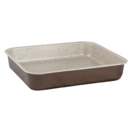 Teglia quadra per pizza 'rustic line' cm. 40 x 40 - h.6 Pentalux
