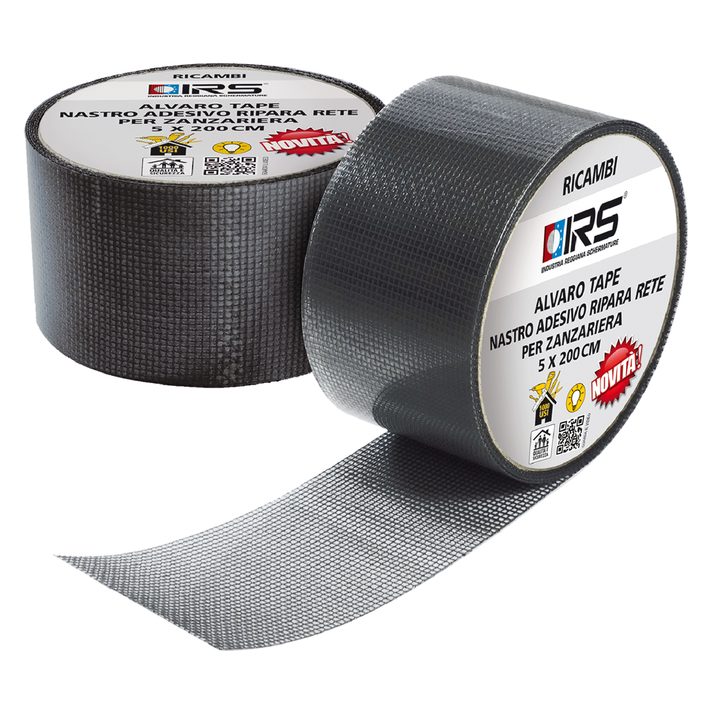 Nastro ripara rete per zanzariere cm 5 x 2 mt Irs