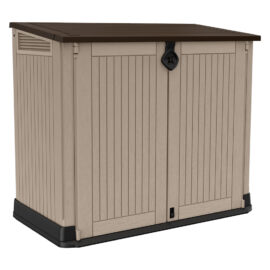 Baule porta attrezzi da esterno 'store it out midi' cm.132 x 71,5 x h.113,5 beige/marr. Keter