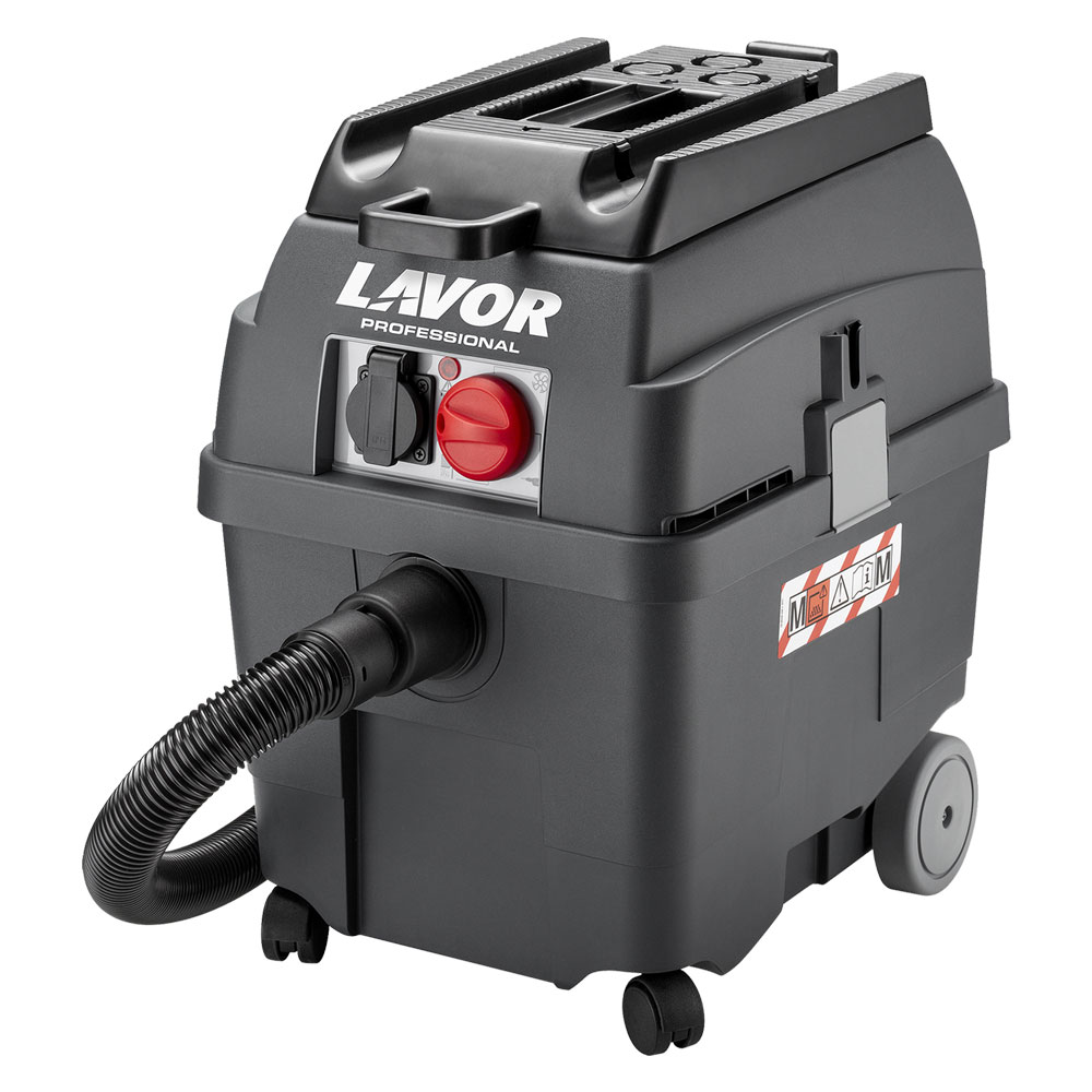 Bidone aspiratutto aspiraliquidi ‘pro worker em’ lt.30 – 1400 w Lavorwash