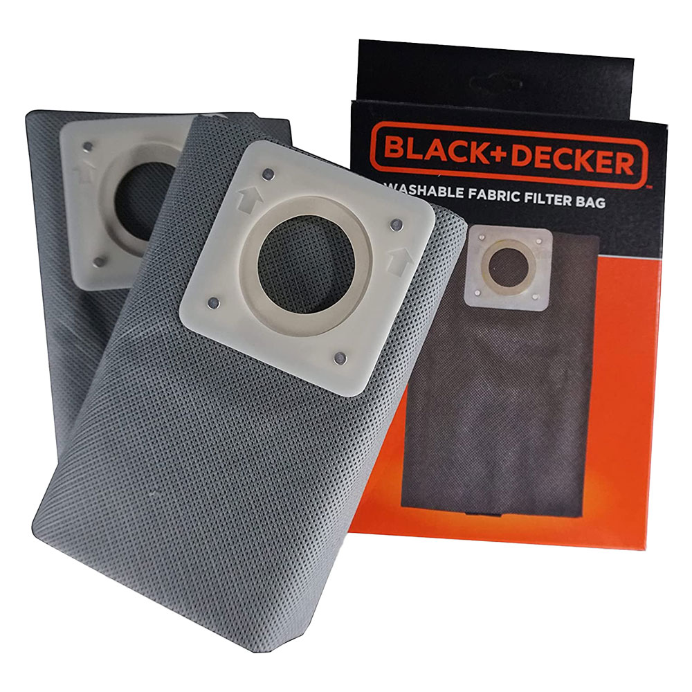 Sacchetti raccoglipolvere in stoffa per bidone aspiratutto lt. 20 Black decker